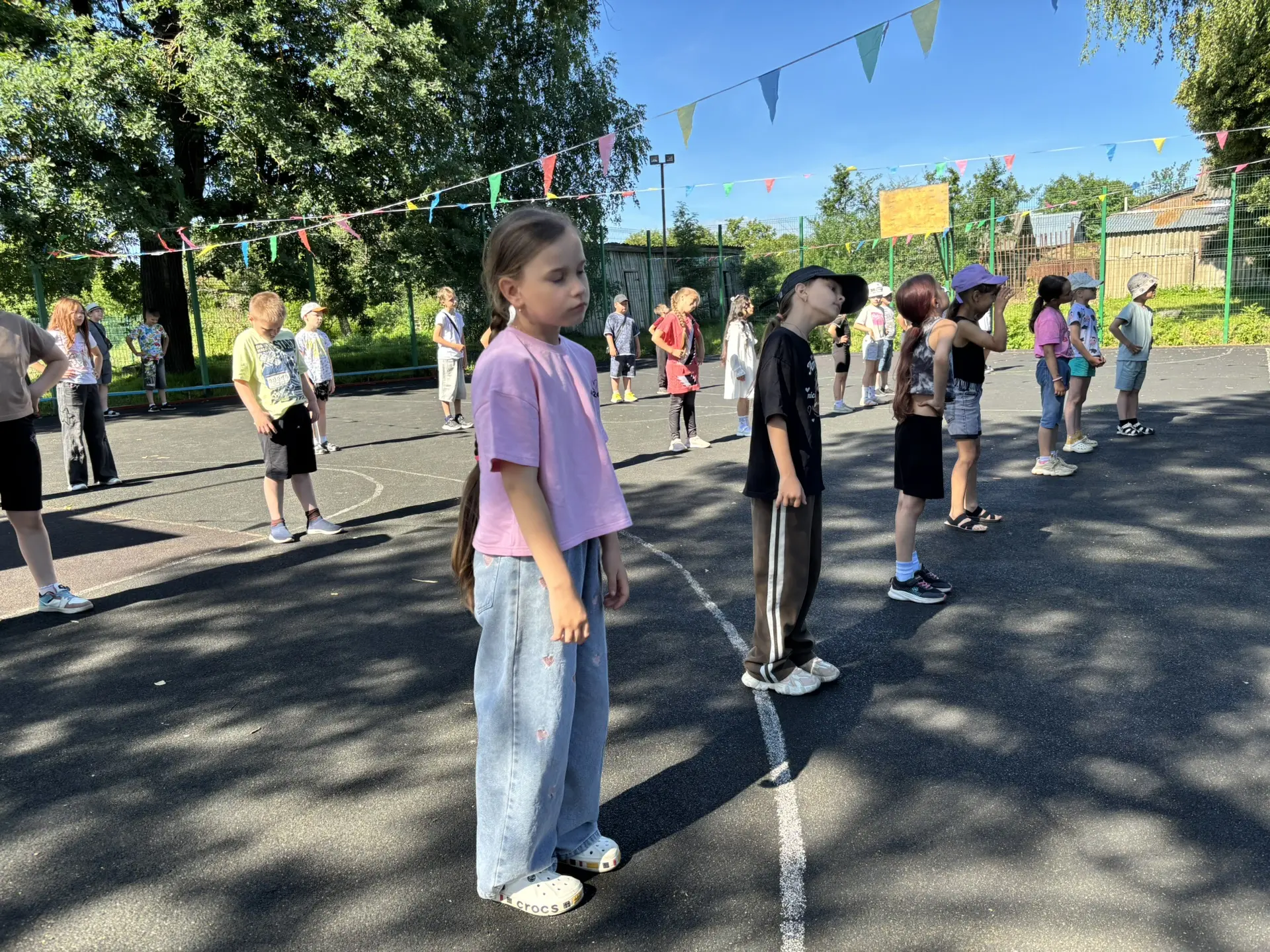 ☀️Утренняя зарядка и заключительная линейка в лагере — заряд бодрости на весь день!☀️

Сегодняшнее у