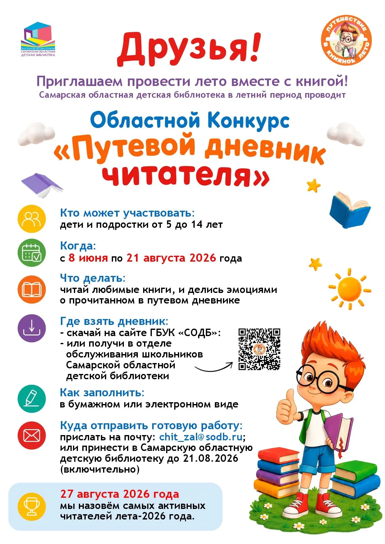 Друзья - участники Программы летних чтений "Путешествие в книжное лето"! Как бы ни было...