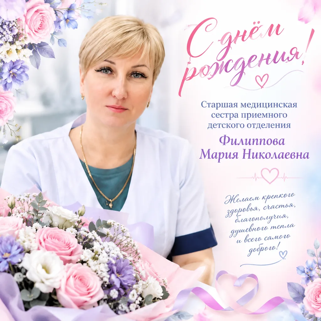 🎂 Мария Филиппова: человек, который встречает детей в самый тревожный момент