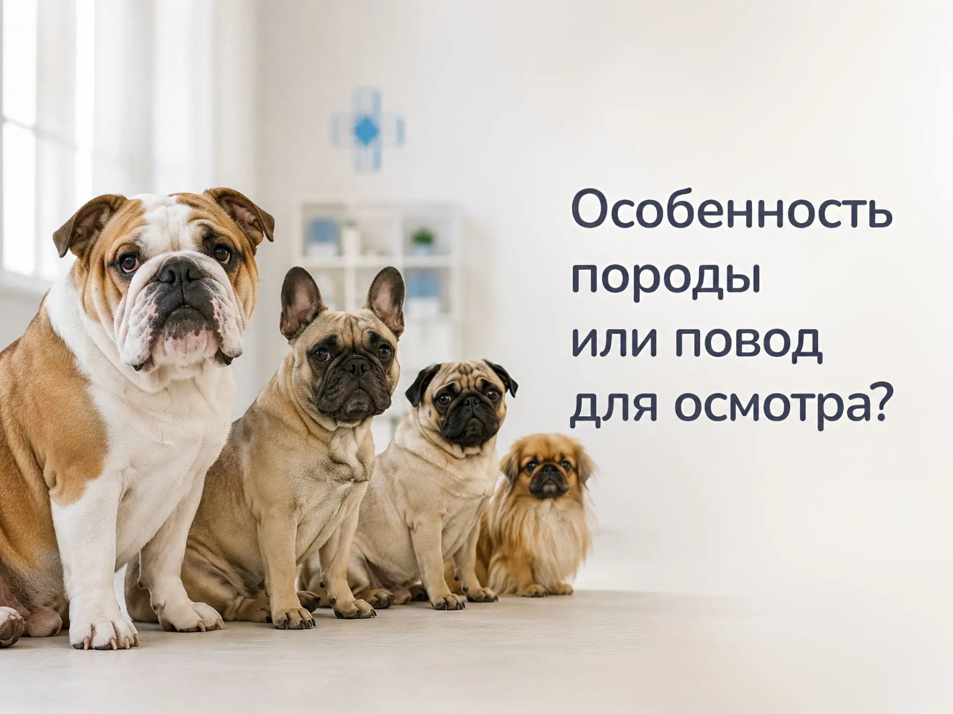 Мопсы, французские и английские бульдоги, пекинесы и другие короткомордые собаки часто дышат шумнее,