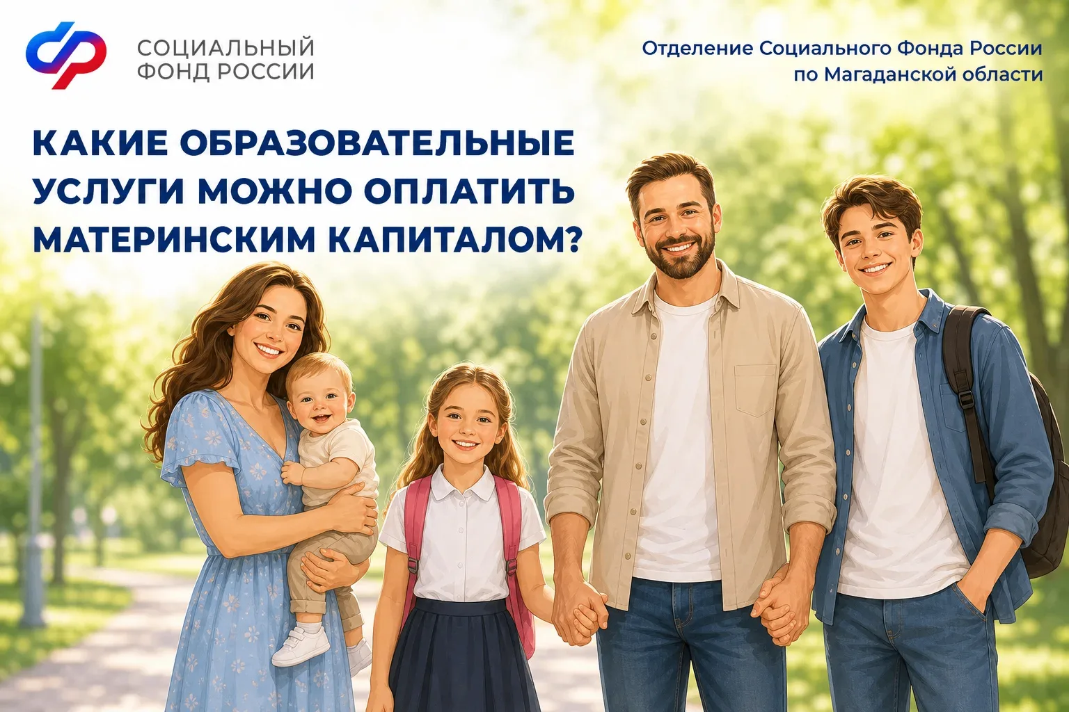Совсем скоро – начало нового учебного года. Оплатить образовательные услуги для детей поможет матери