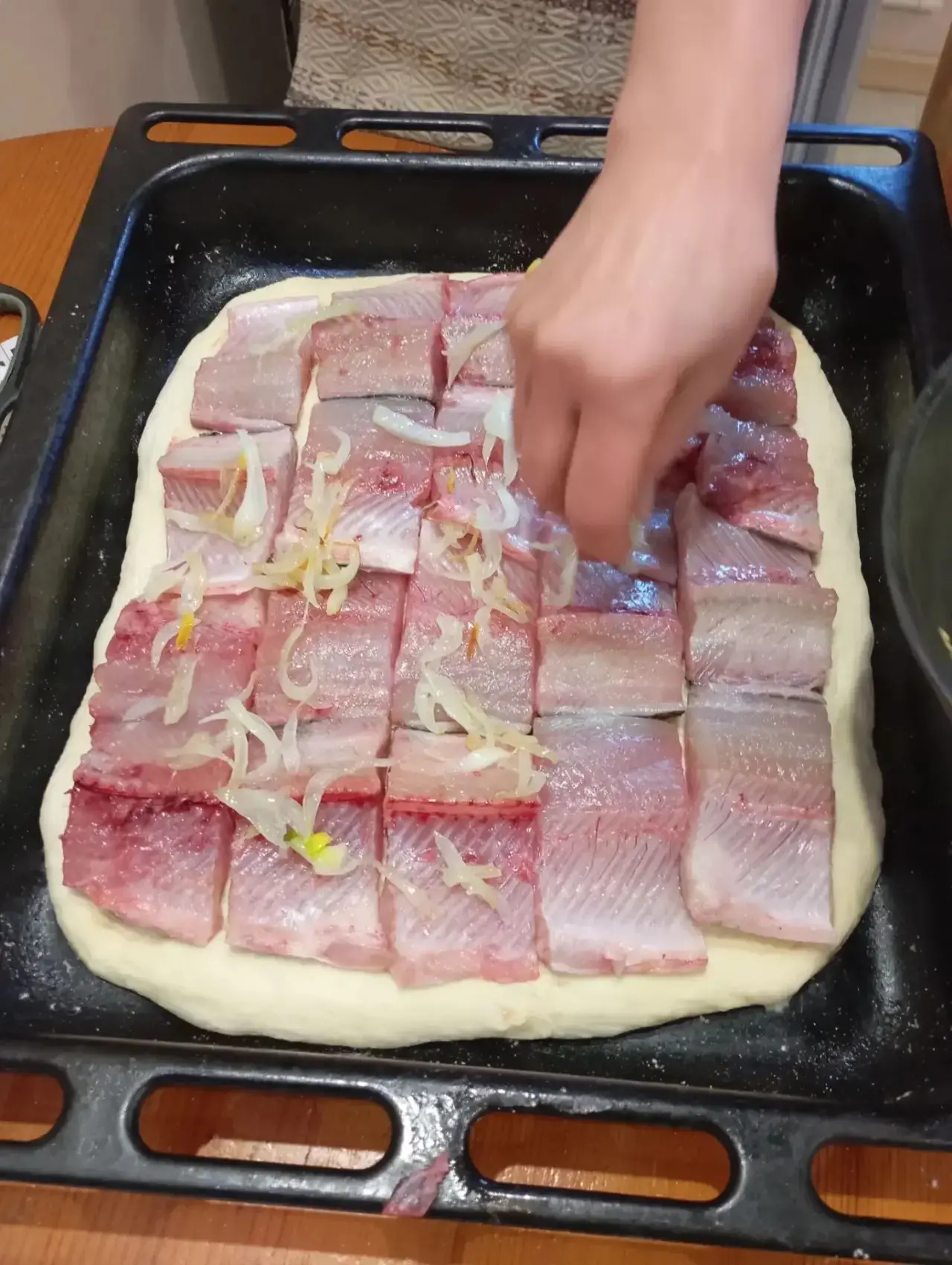Рыбный пирог из омуля !