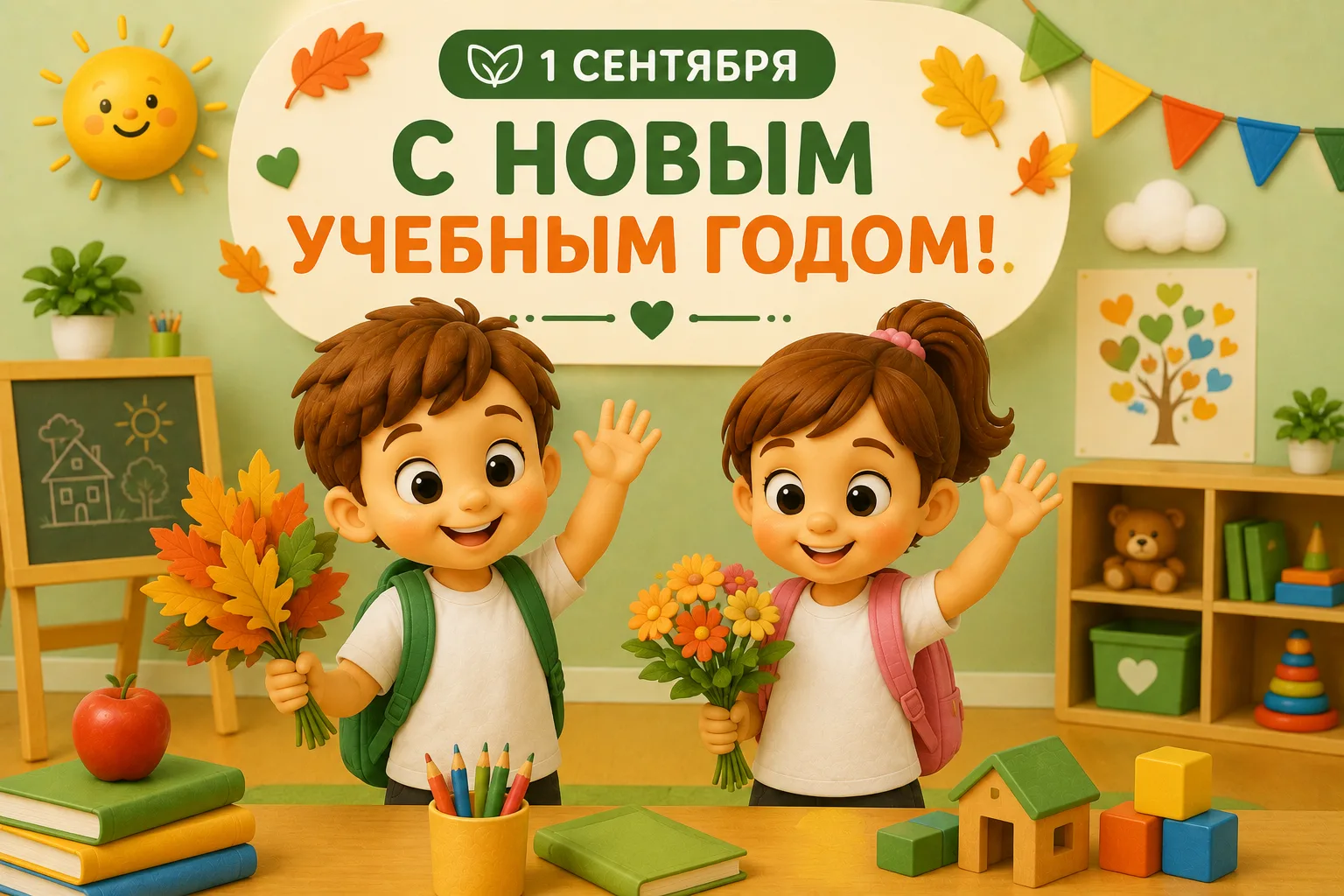 🍁 С НОВЫМ УЧЕБНЫМ ГОДОМ, «ЛАДУШКИ»!