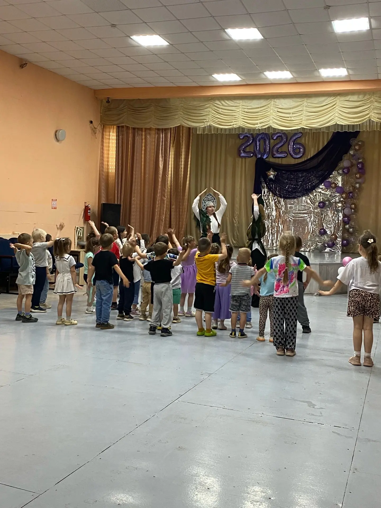 Сегодня в Ермолинском Доме культуры стоял шум и гам, ведь там прошла игровая программа специально дл