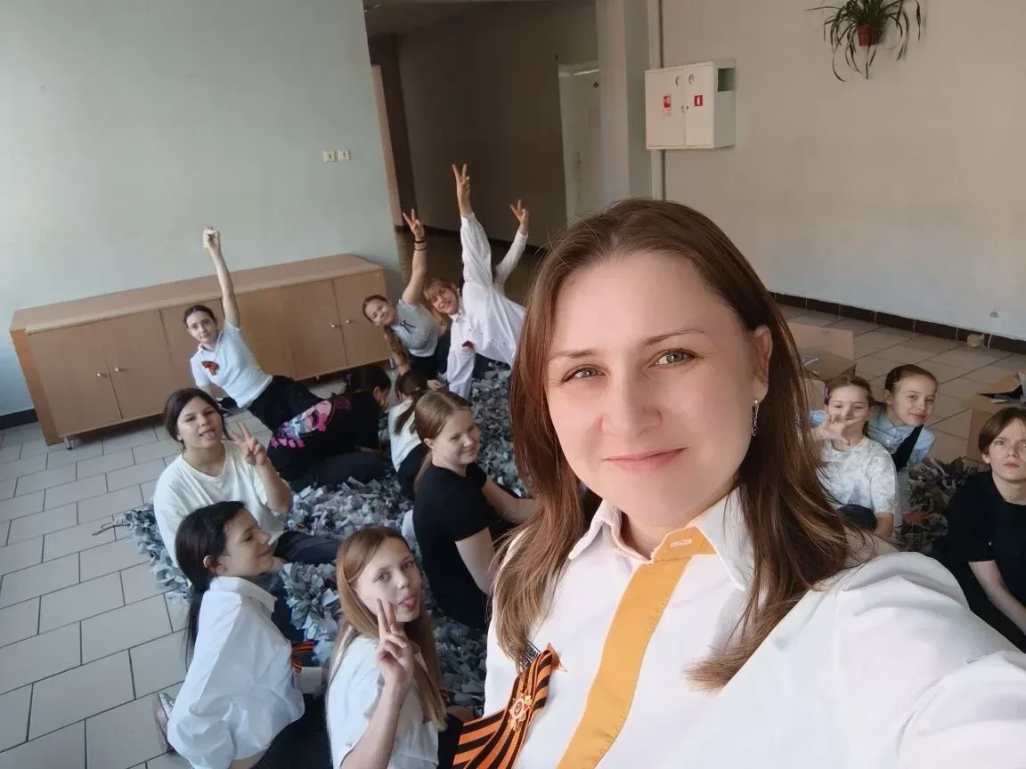🇷🇺Ребята «Образовательного комплекса «Пущино» активно занимаются вязанием сетей. Они делают это для 