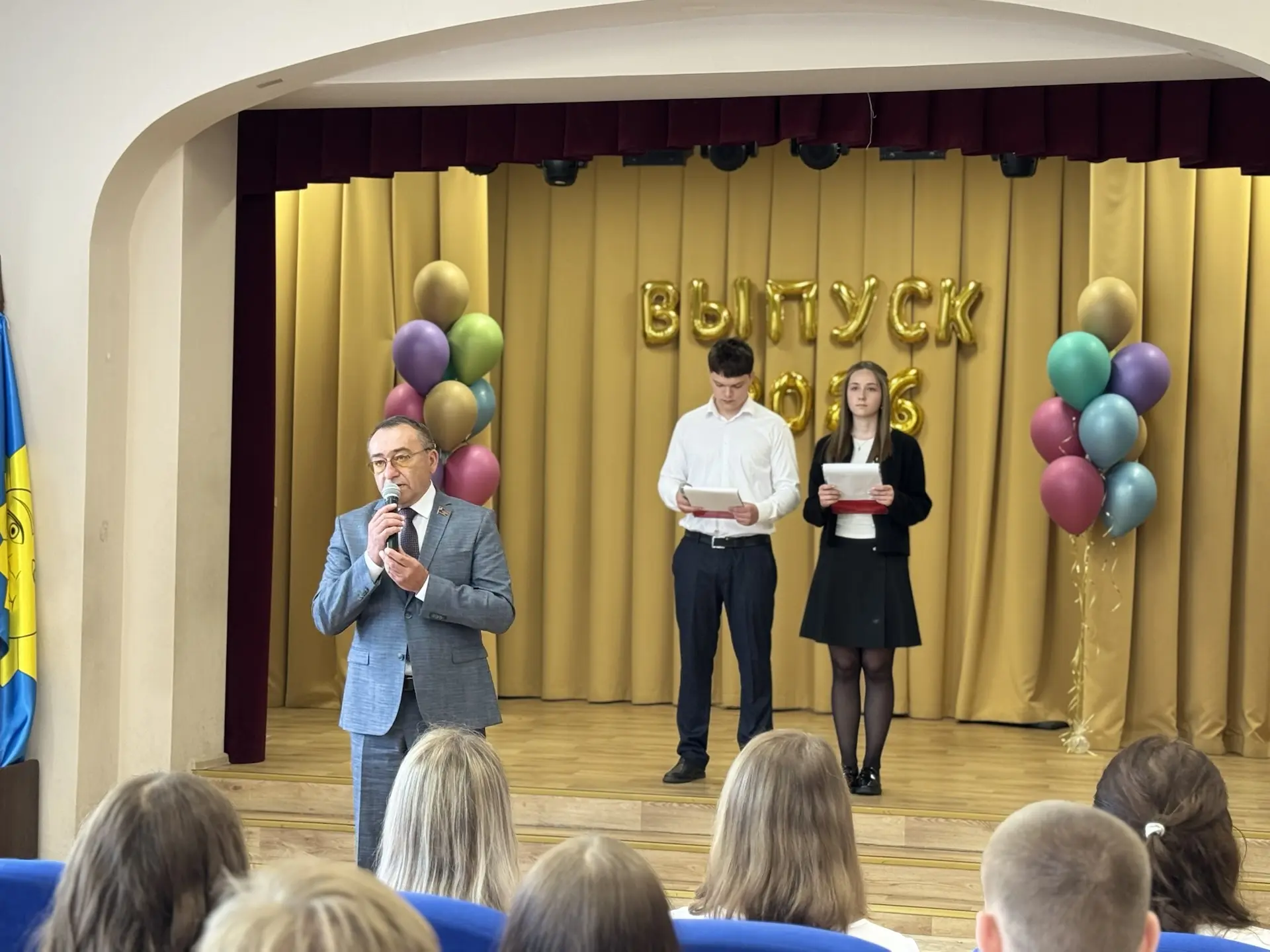 22 мая в МОУ «СОШ имени А.П.Чехова» состоялся праздник Последнего звонка для выпускников девятых кла