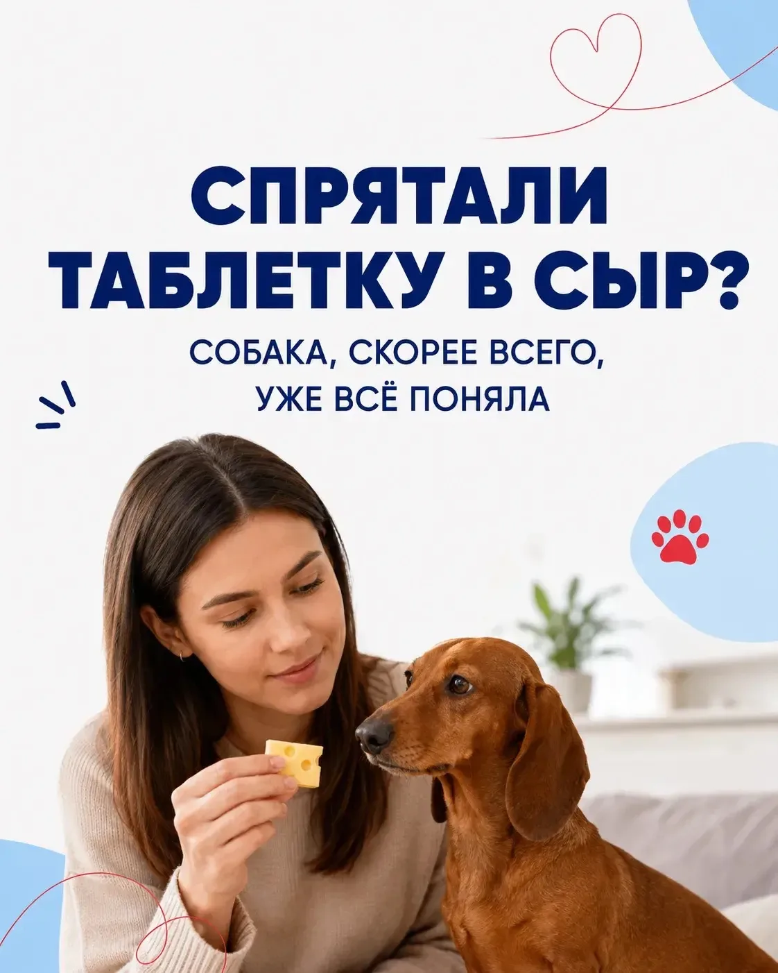 Спрятали таблетку в любимое лакомство, а собака всё равно её нашла? Дело не только в пр...