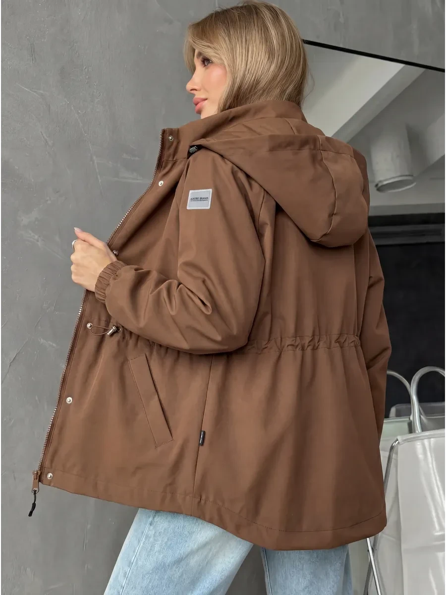 ⚡️ Ветровка весенняя с капюшоном, Amore Wear