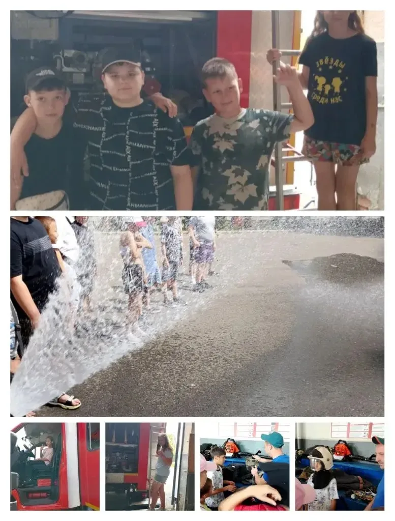 🔥 Сегодня у 6‑го и 7‑го отрядов был по‑настоящему жаркий день — в хорошем смысле! 🔥