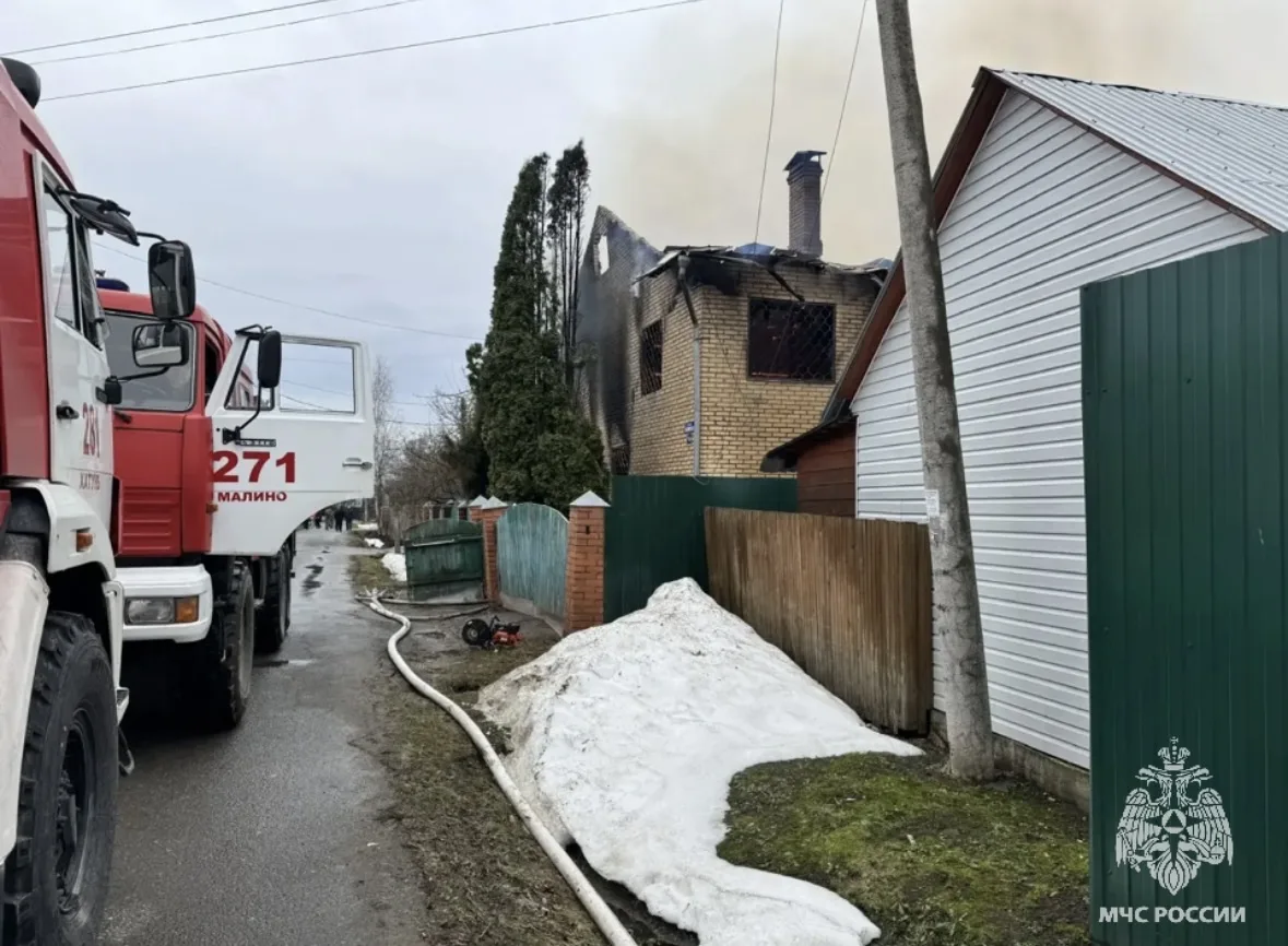 🚨Пожар унёс жизнь малыша в Ступино   Сегодня в частном доме городского округа Ступино произошёл пожа