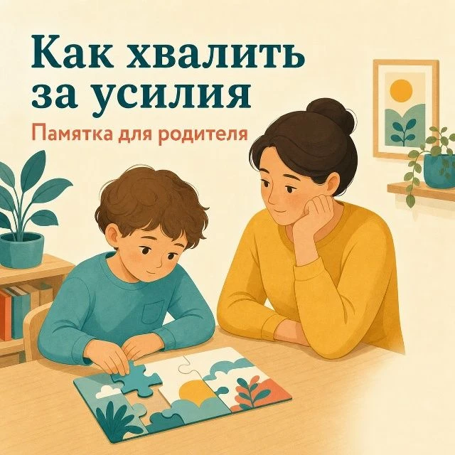 Ребёнок показывает рисунок, собранную головоломку или решённое задание — и первое «Моло...