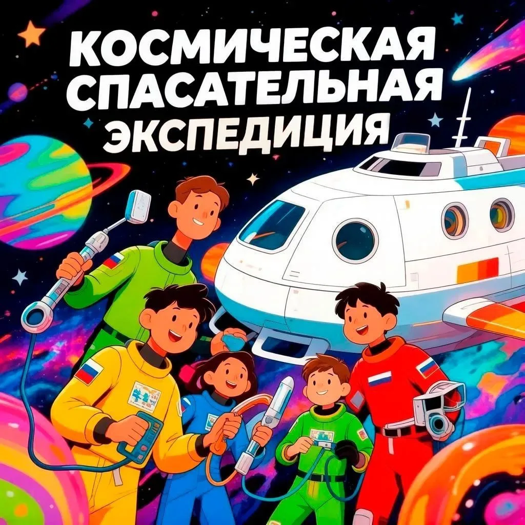 🚀 Мечтаете отправиться в «Космическую спасательную экспедицию»❓ Тогда этот проект для ...