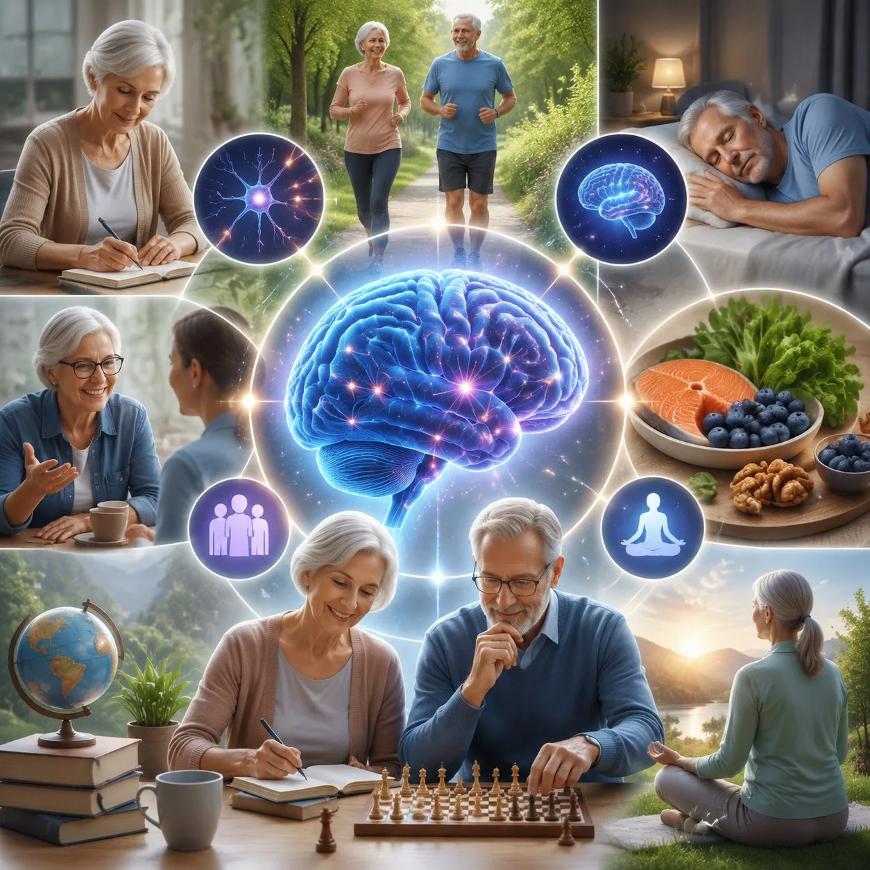 🧠 Активное долголетие начинается с когнитивной тренировки
