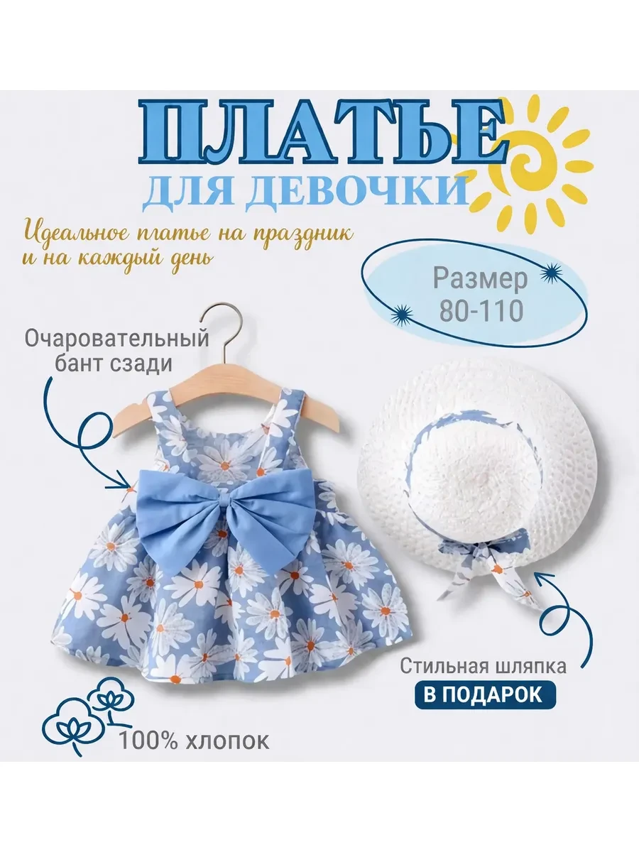 ⚡️ Платье для малышки, Optimistic Kids