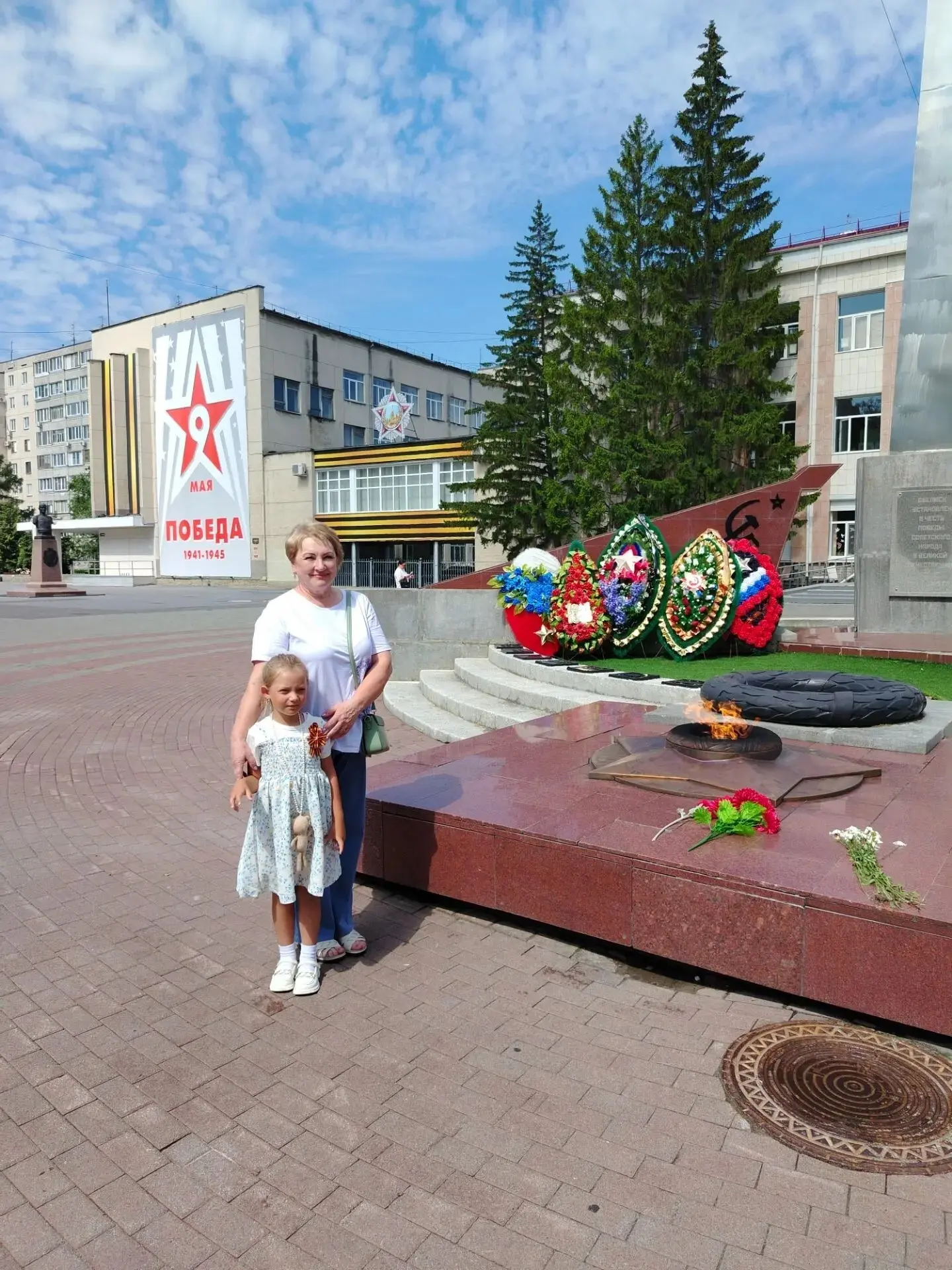 В преддверии 85-й годовщины начала Великой Отечественной войны воспитанница детского сада №5 г. Шуми