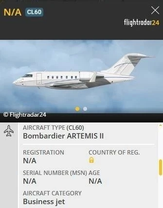 Натовский самолёт-разведчик следит за обстановкой в Чёрном море

Bombardier ARTEMIS II снова предпоч