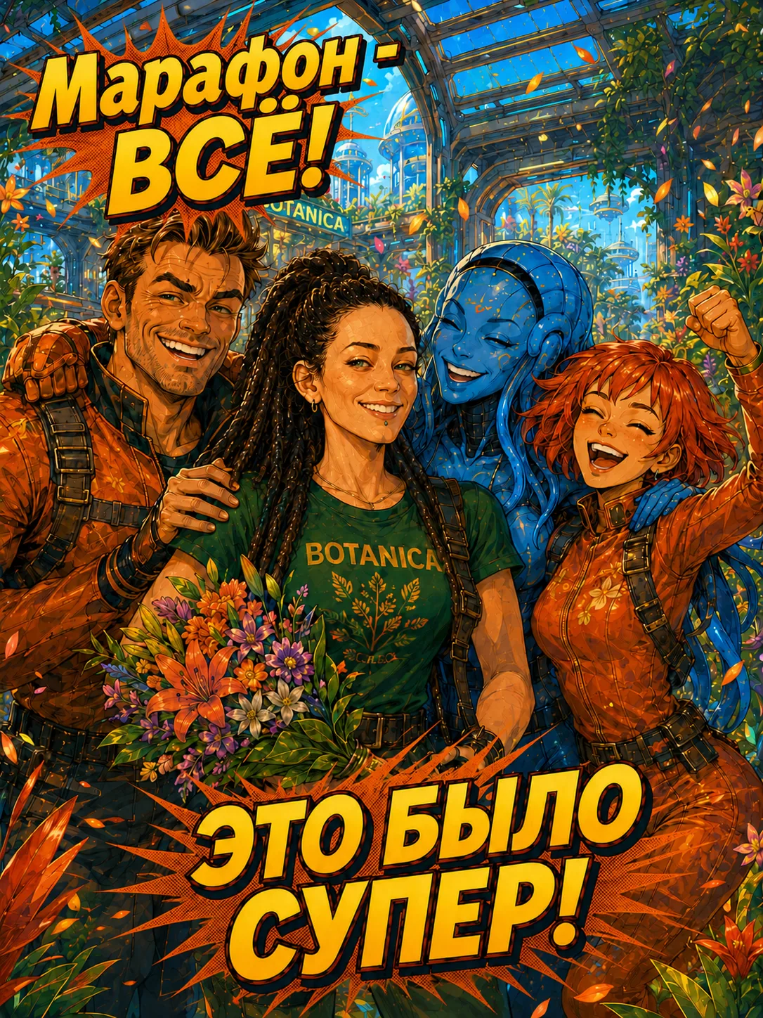 👆👆👆 
У меня ДЕСЯТКИ таких сообщений! 

Марафон окончен 
и это было легендарно! 🎉 

Немного переж