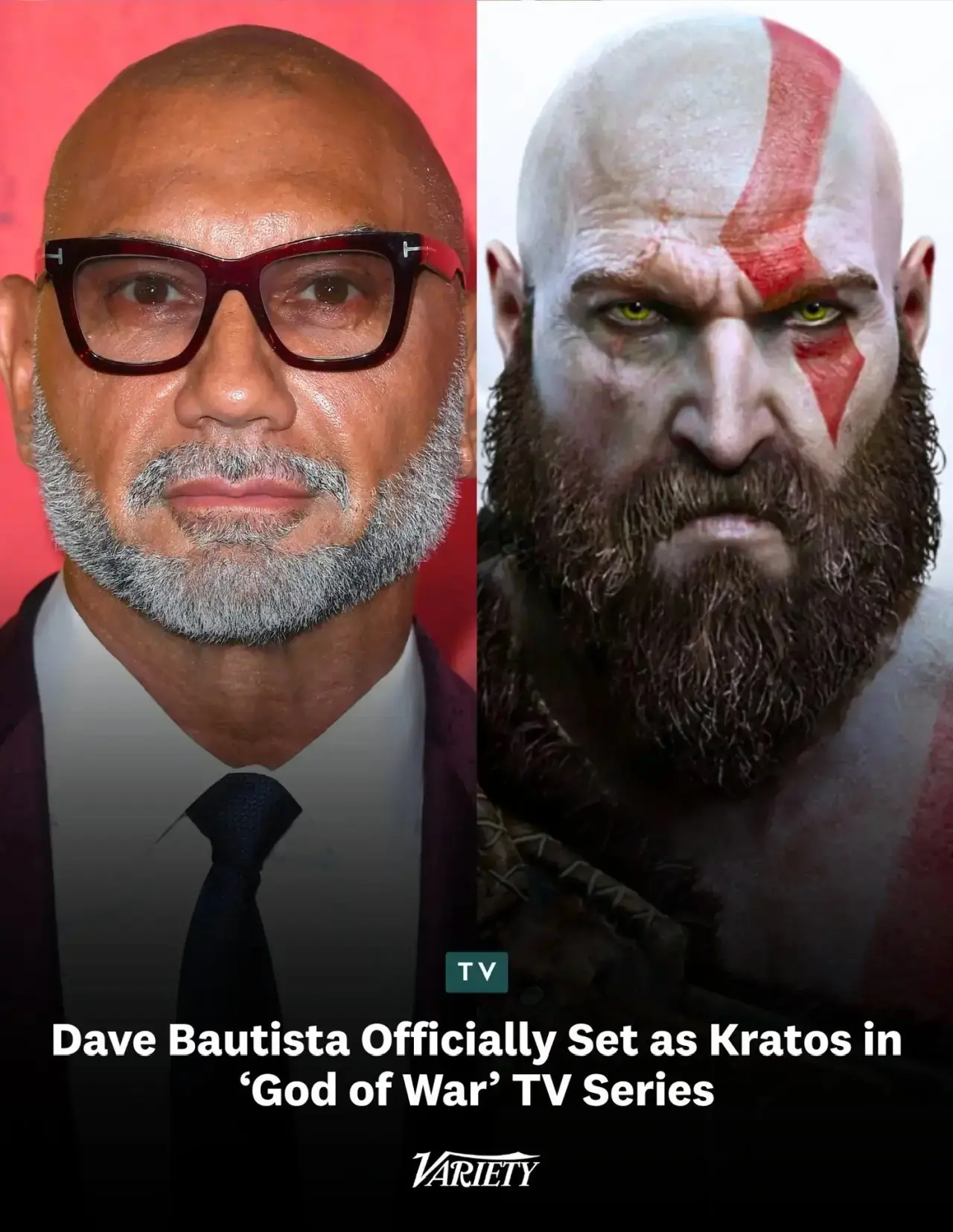 Дэйв Батиста официально утверждён на роль Кратоса в сериале по God of War