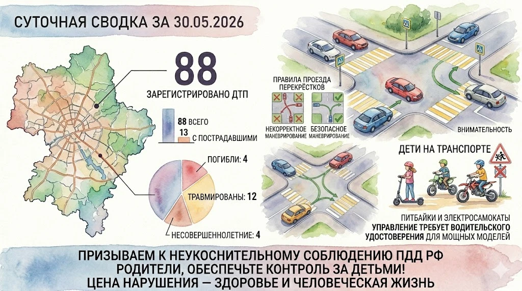 Суточная сводка за 30.05.2026