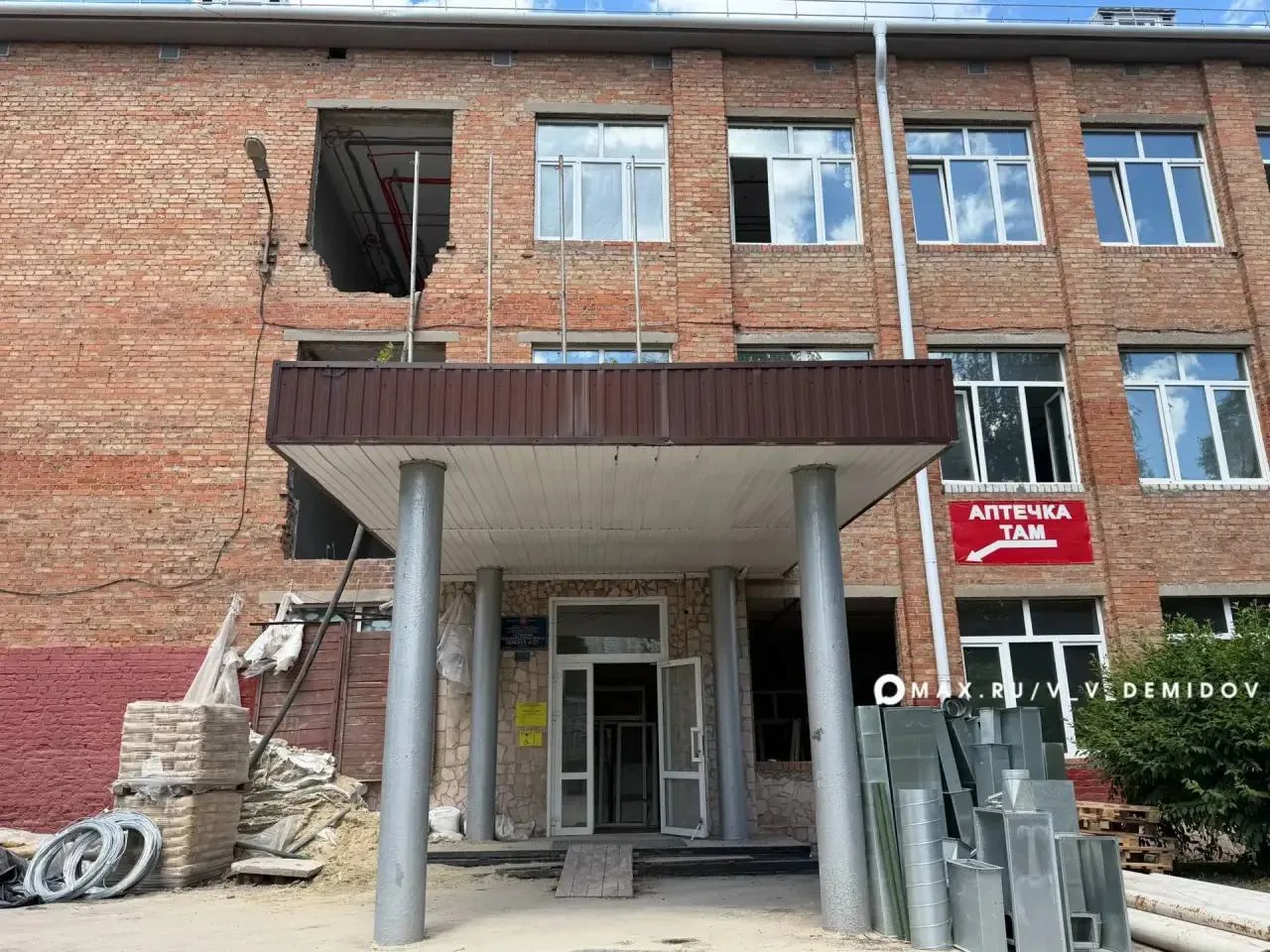 Школа №13 в Белгороде обновят к 65-летию: строители выполнили 25% работ