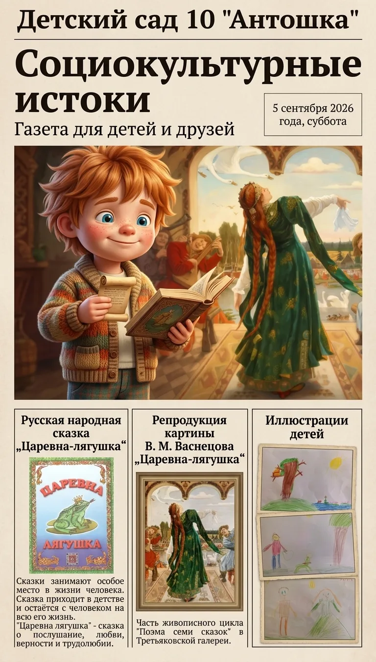 🎉 Ура! У нашей газеты «Социокультурные истоки» — первый выпуск! 🎉