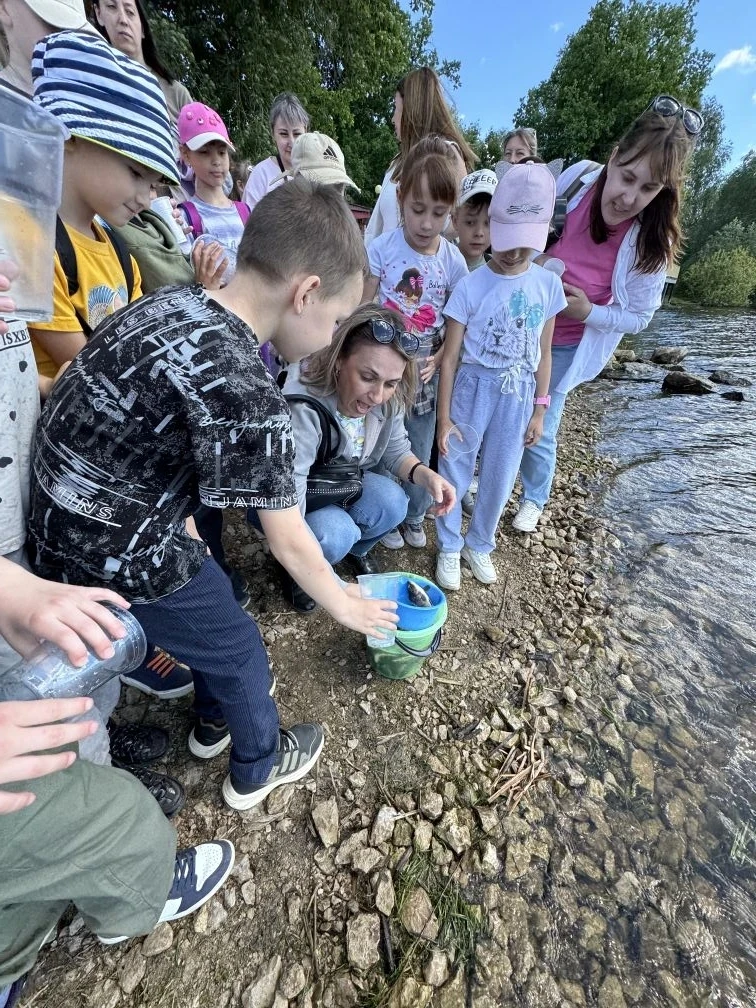 🐟 В Волгу выпустили 5 000 мальков: как проект «Водорослям-крышка» объединяет природу и детей.  25 ма