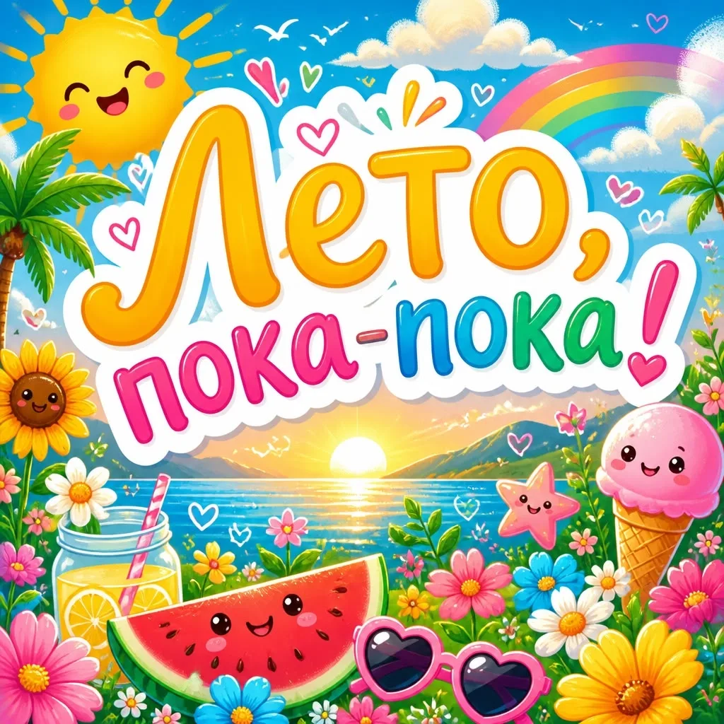 «Лето, пока-пока!» ☀