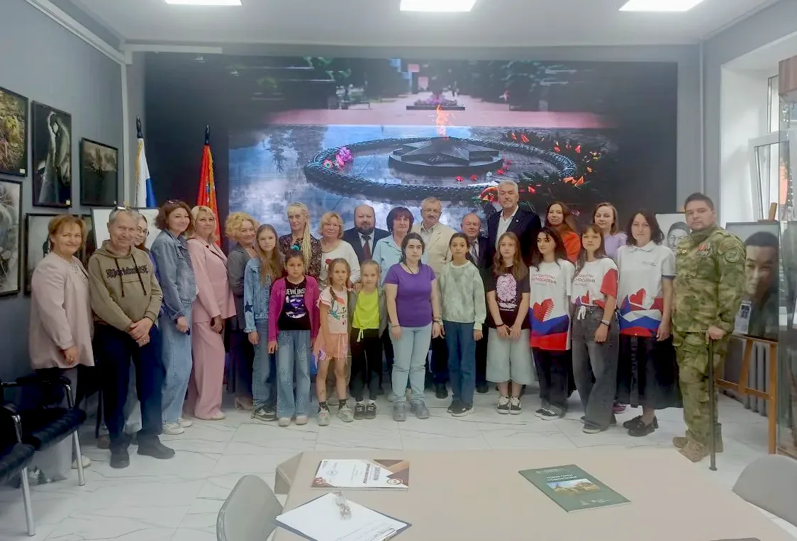 В Музее Воинской славы «Zа СВОих» 26 июня состоялась творческая встреча с клинским фото...