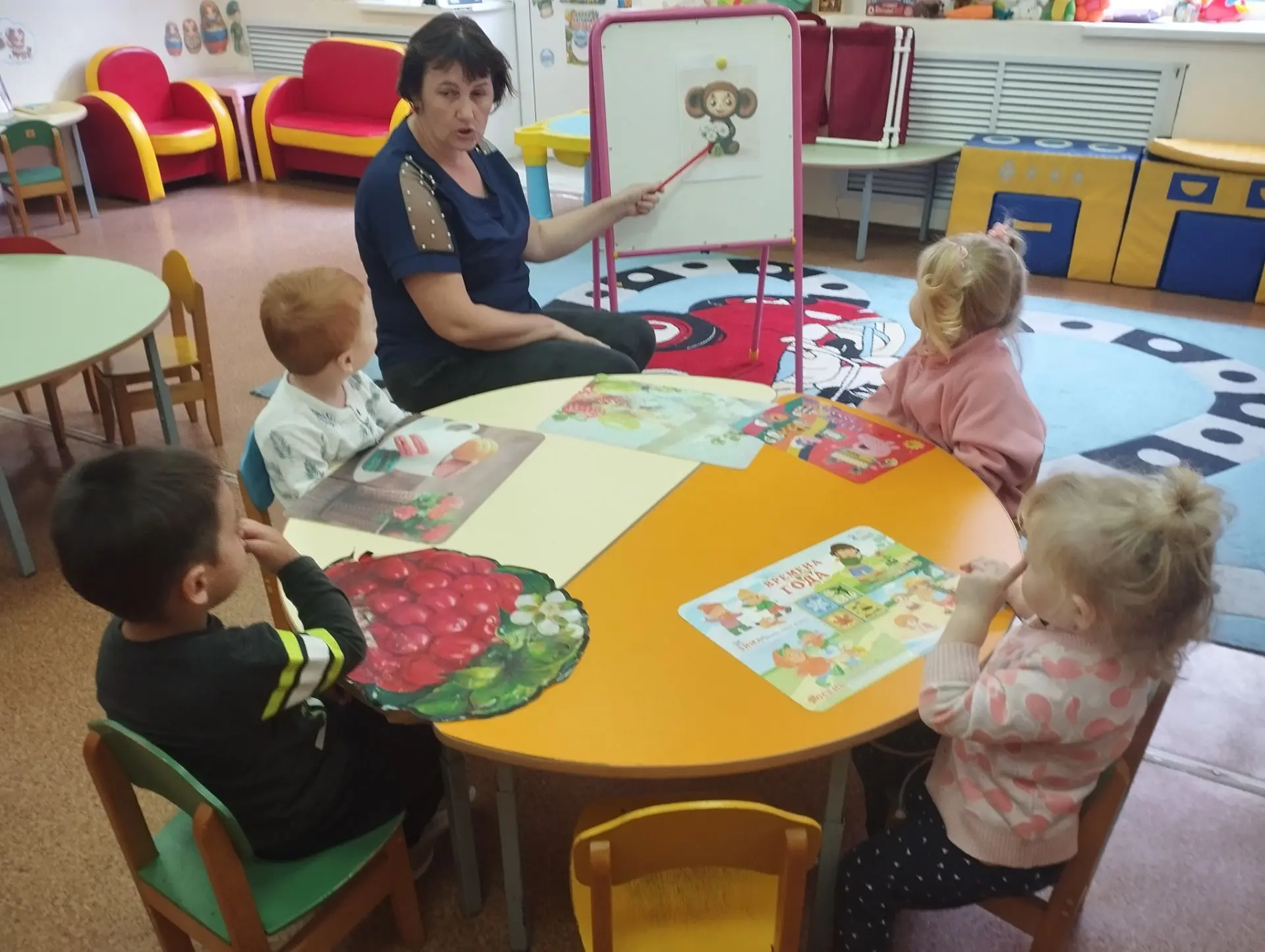 День рождения Чебурашки в группе капельки 💦