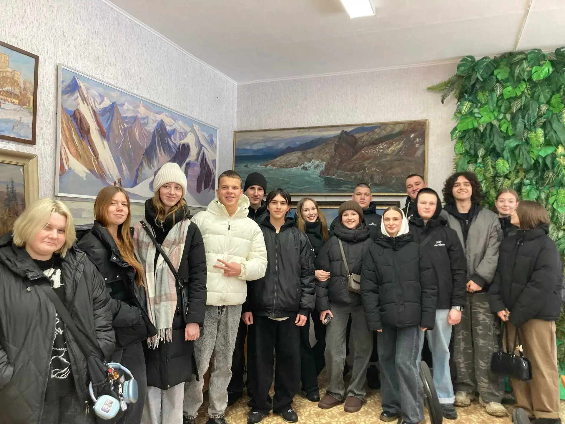🌱 Студенты колледжа посетили экологический центр.  Студенты специальности «Землеустройство» совместн
