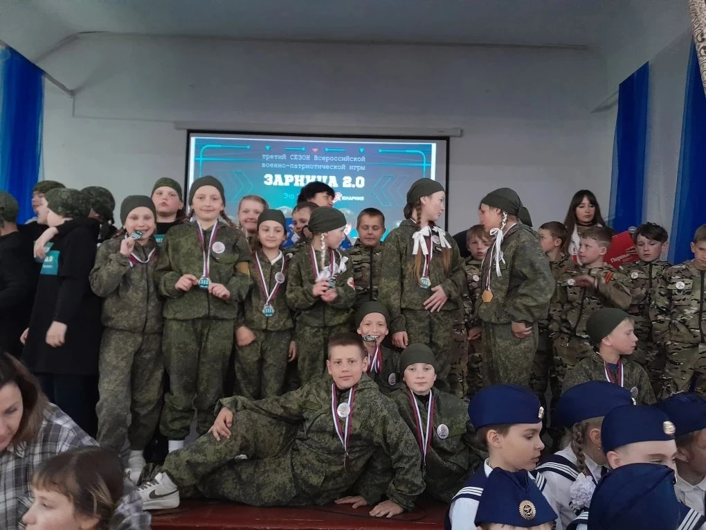 "Полесские Тигры" бронзовые призеры Всероссийской зарницы 2.0!