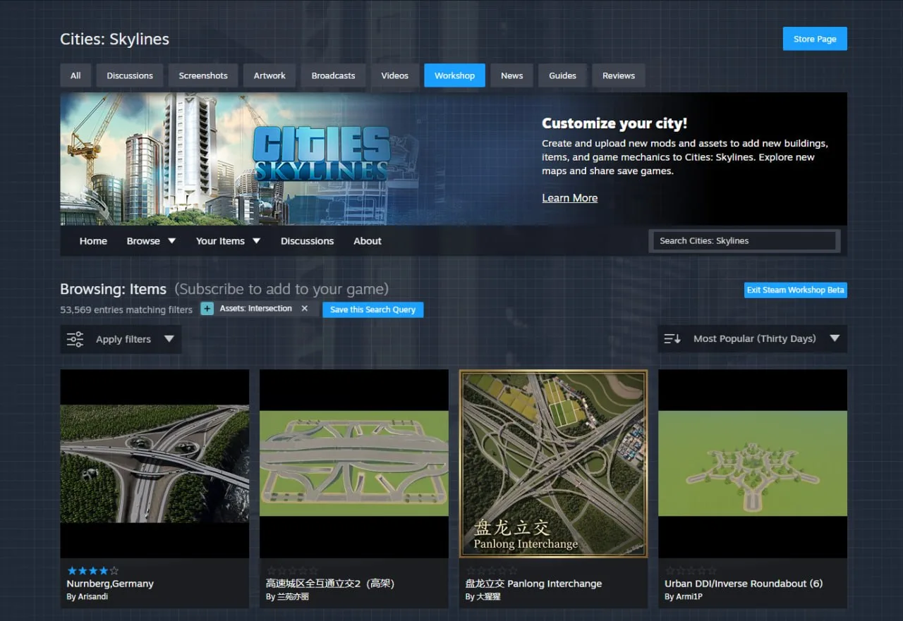 В Steam началось бета-тестирование нового интерфейса мастерской  Valve выпустила крупное обновление 