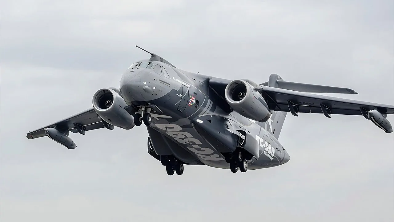 Embraer KC-390 Millennium: реактивный «грузовик», который не ждёт бетонки