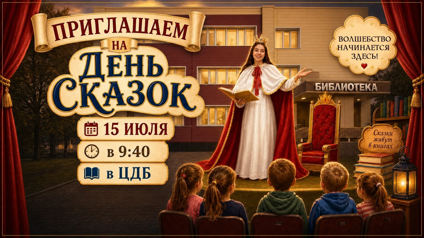 ✨ Дорогие мальчишки и девчонки, а также их родители! ✨ 
 
Тс-с-с... Слышите? Это шелестят страницы с