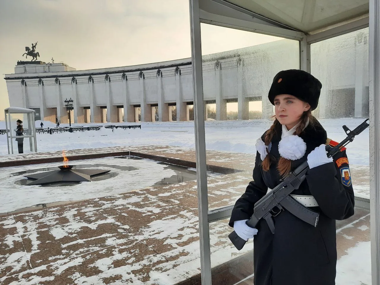 Вахта Памяти   ✨ В эту субботу кадеты 8К класса нашей школы несли службу в составе почетного караула