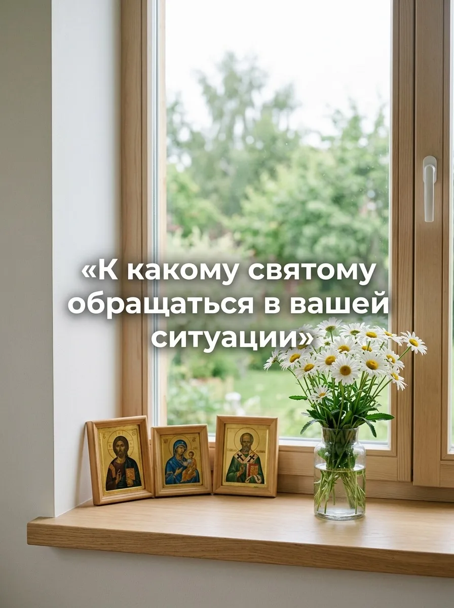 Иногда не знаешь, к кому обратиться с просьбой. Кажется, что Бог далеко, а молитва не д...
