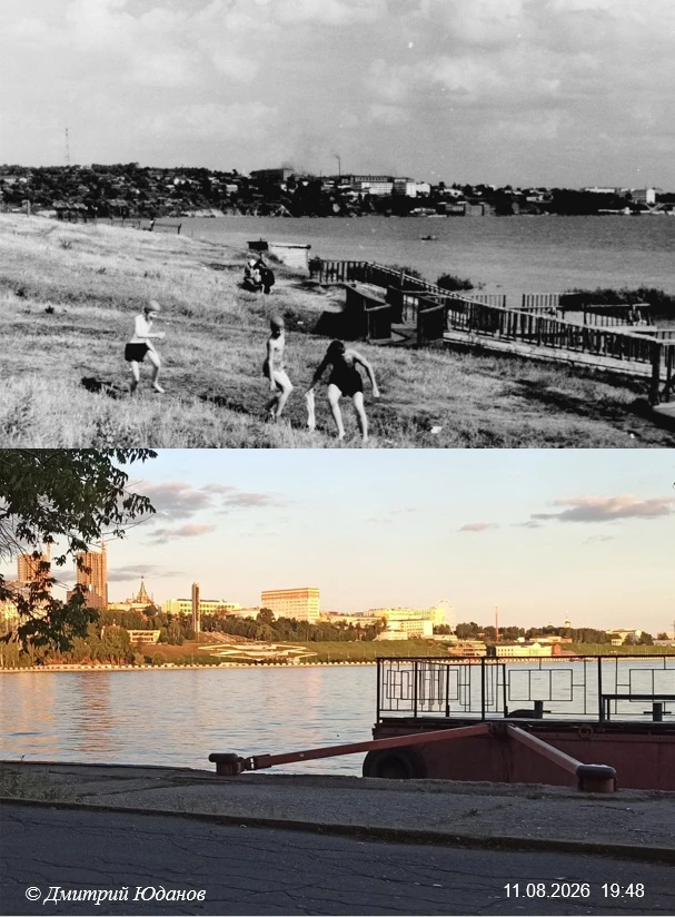ПРОГУЛКИ ПО СТАРОМУ ИЖЕВСКУ. Было-стало. На берегу пруда в Колтоме. 1958-2026.