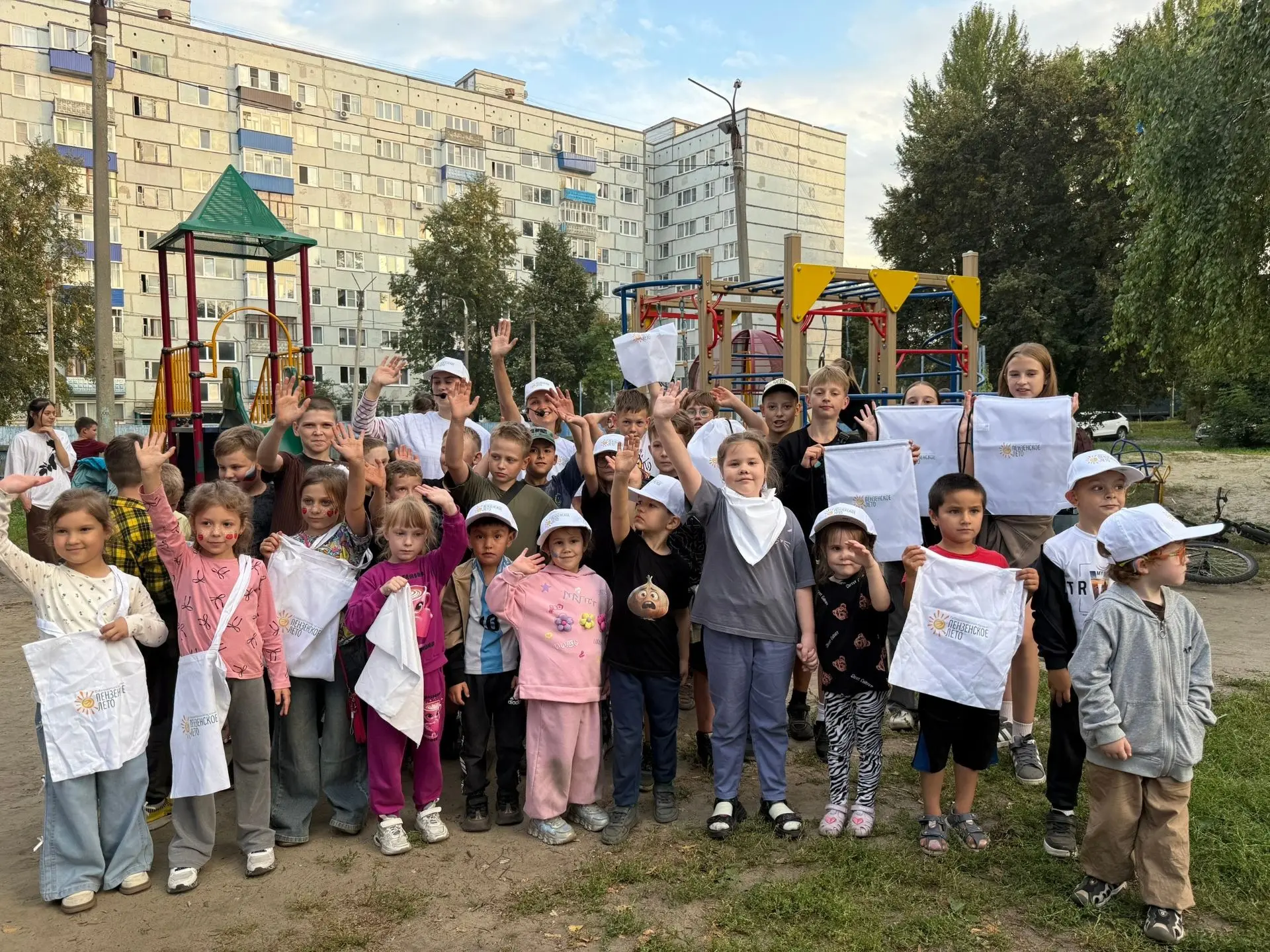 ☀️ Финальный «День двора» от МБУ ДО ДШИ "Весна" г. Пензы - яркая точка «Пензенского лета»!