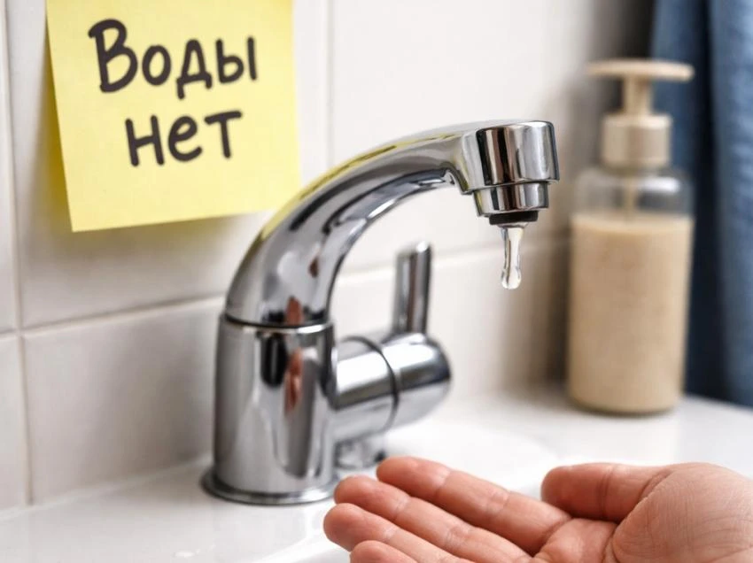 ☝🏼 В Брянске на ночь отключат воду в нескольких микрорайонах