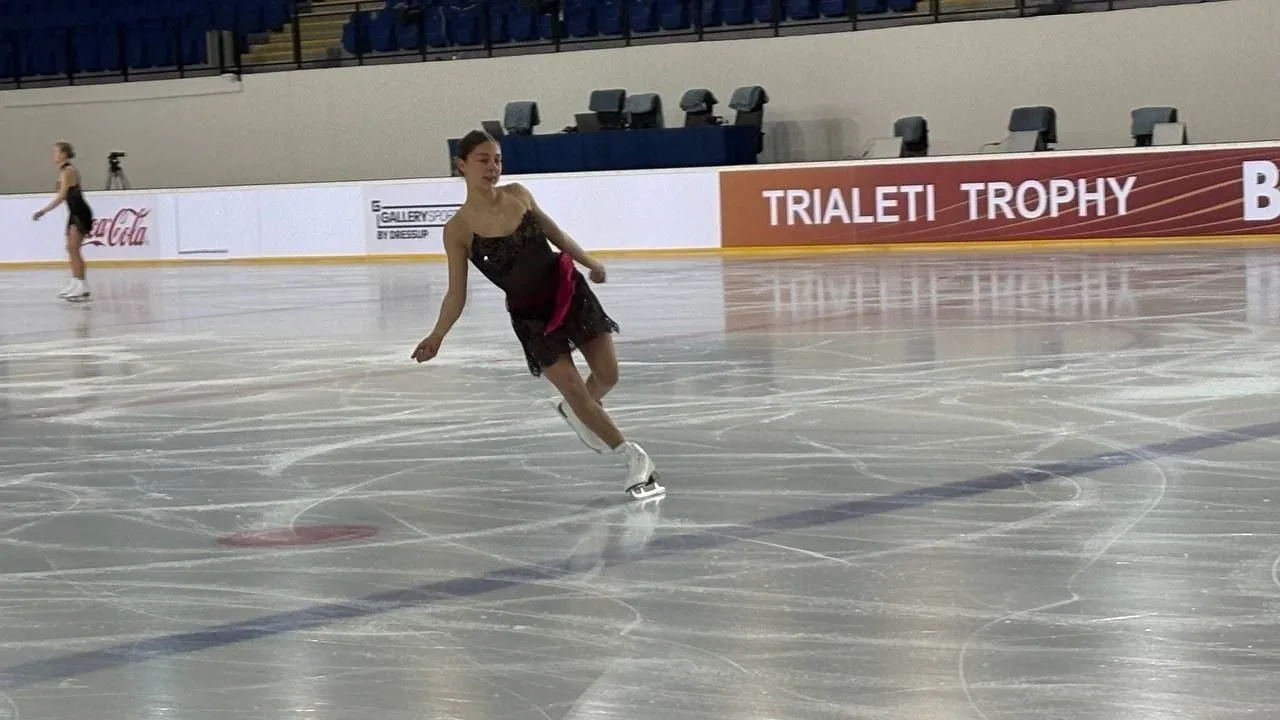 Прогон короткой программы Анны Фроловы: