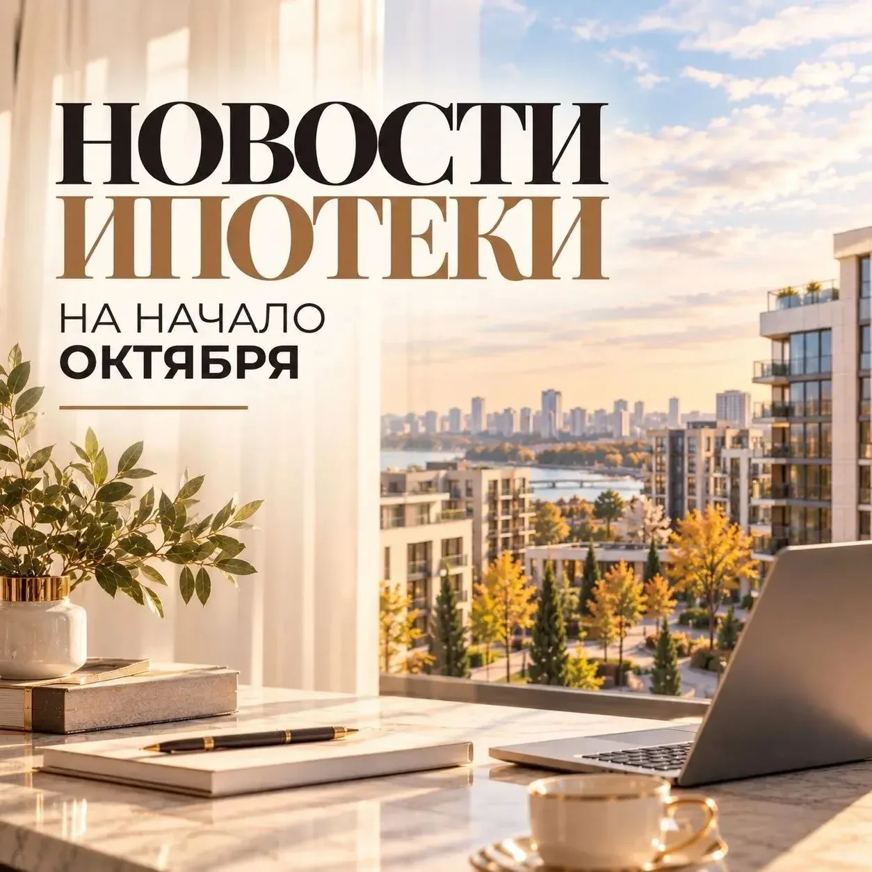 🗝️ Новости ипотеки: краткий обзор на начало октября.
