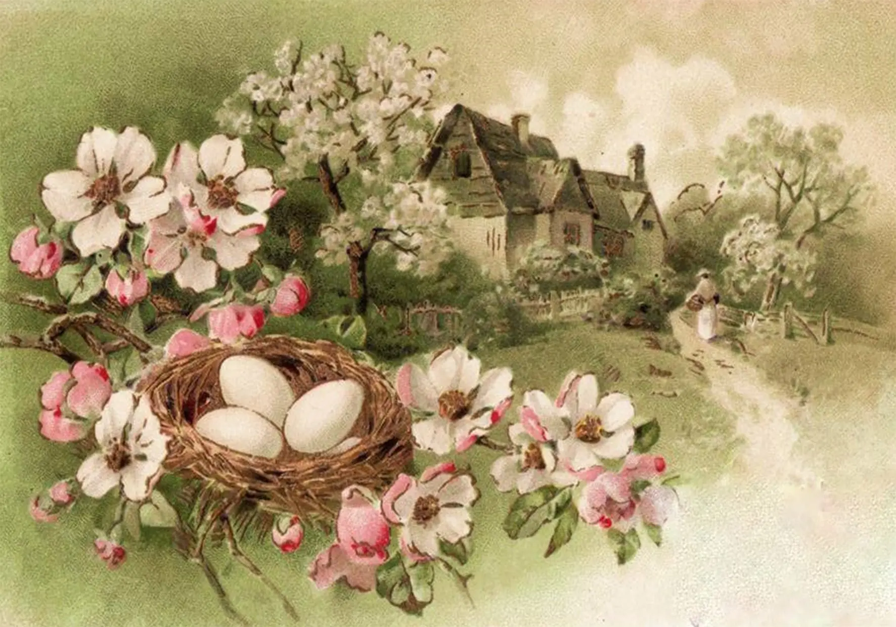 🌿🕊️С Великим Светлым Праздником Пасхи, любимые🕊️🌿
