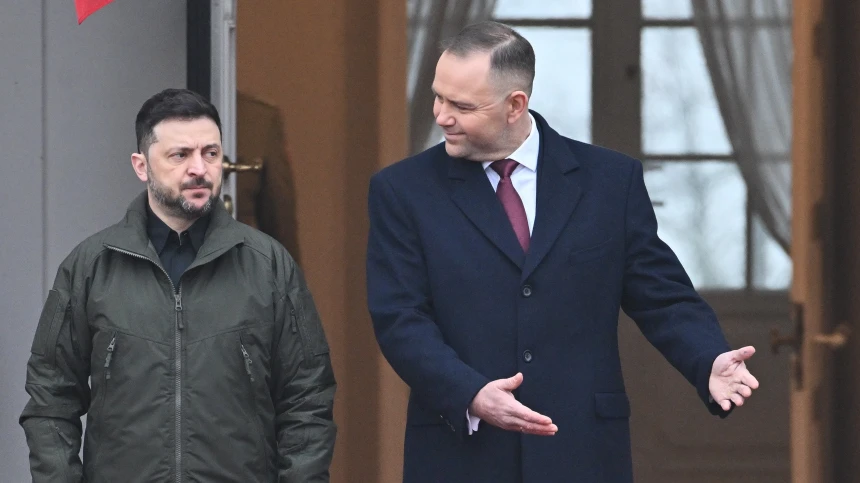 Президент Польши Кароль Навроцкий сообщил, что лишил Зеленского Ордена «Белого Орла» за героизацию д