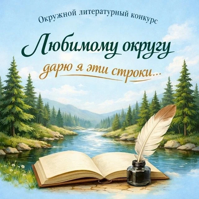 🎉Завершился окружной литературный конкурс «Любимому округу дарю я эти строки...» 
В этом году за по
