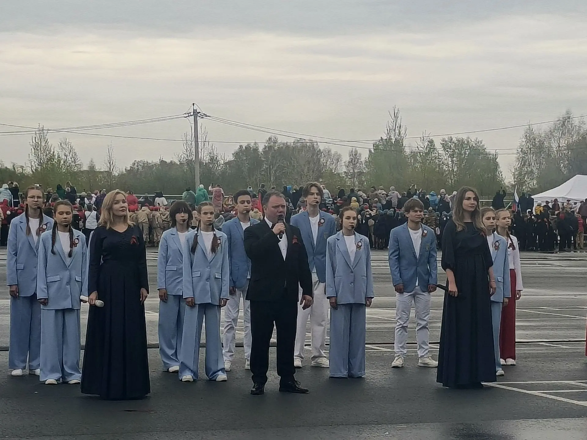 ⭐️ Вчера на Шиловском полигоне состоялся традиционный торжественный митинг, посвящённый 81-й годовщи