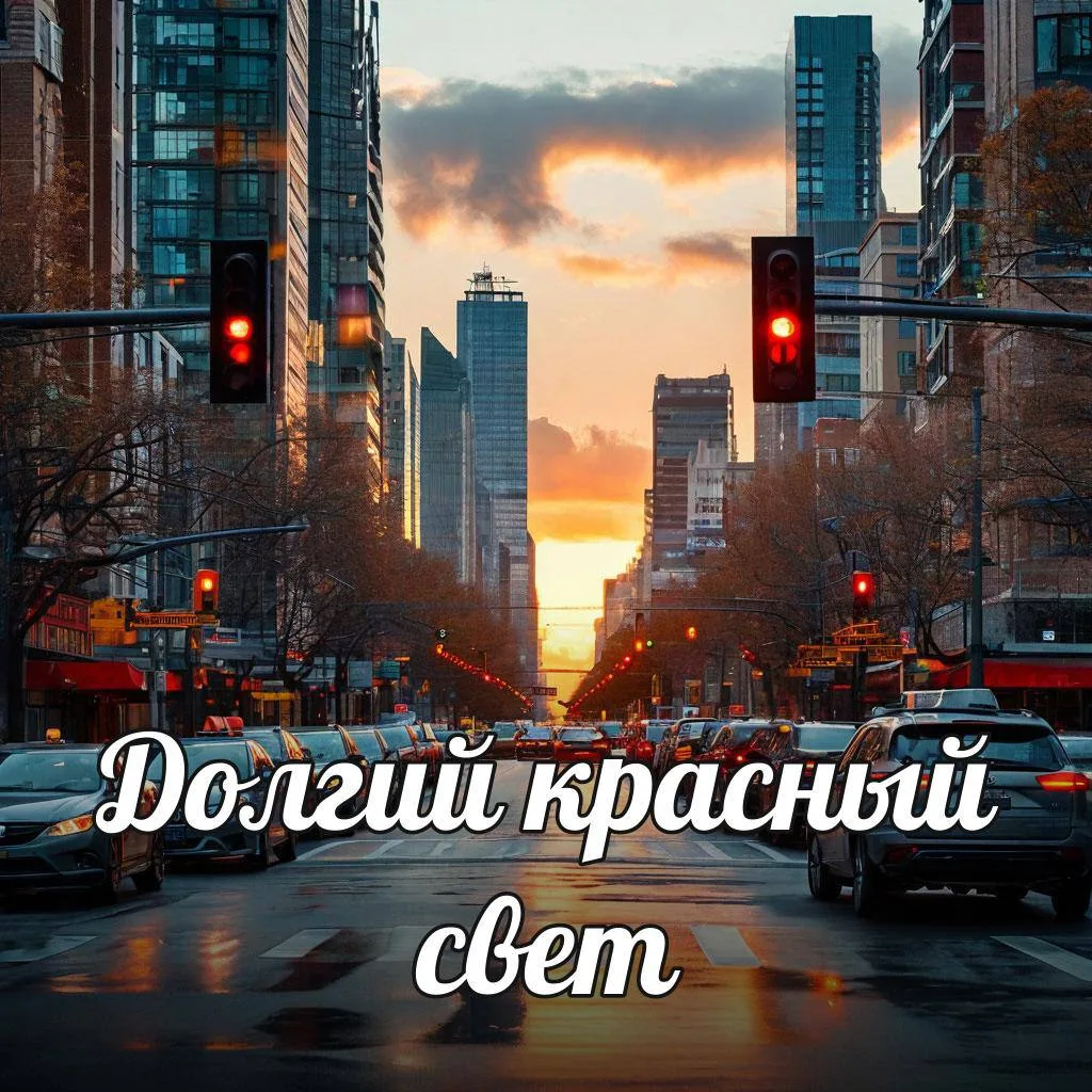 ⚠️Долгая красная фаза светофора — не повод для нервов и нарушений.

➡️ Короткая зелёная и длинная кр