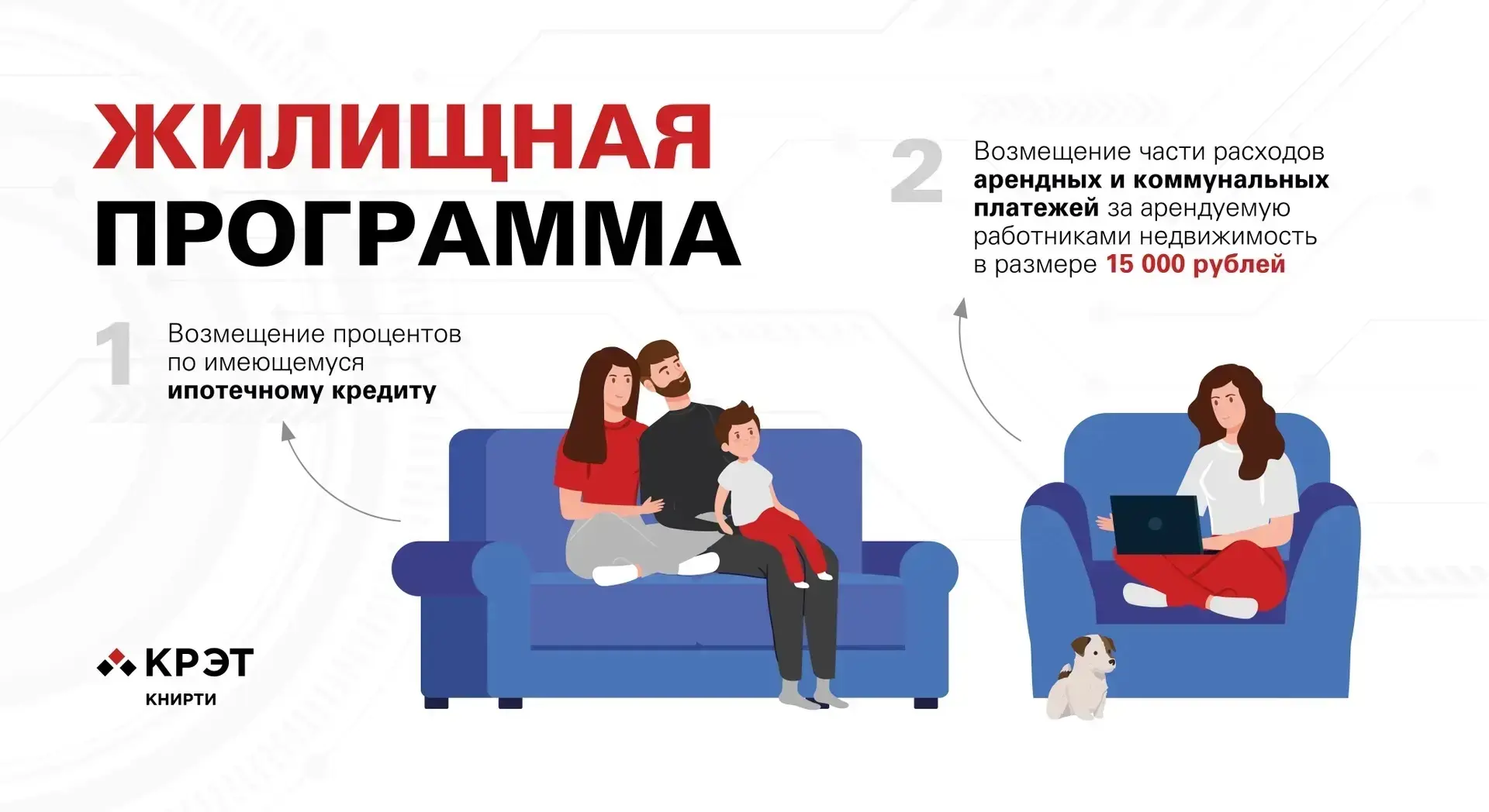 Жилищная программа предприятия - поддержка своих сотрудников

Работаете у нас от трёх лет, но пока б