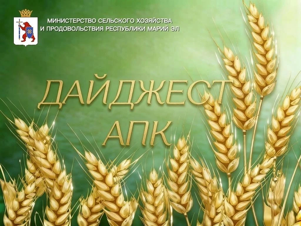 Подводим итоги прошедшей недели:

🌾На прошлой неделе в Марий Эл подвели итоги отбора предприятий аг