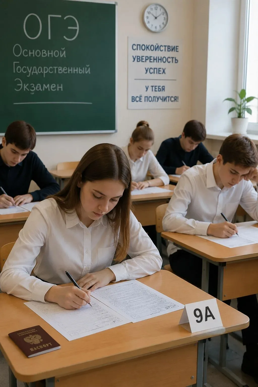 У девятиклассников — ОГЭ по всем учебным предметам (кроме русского языка и математики)