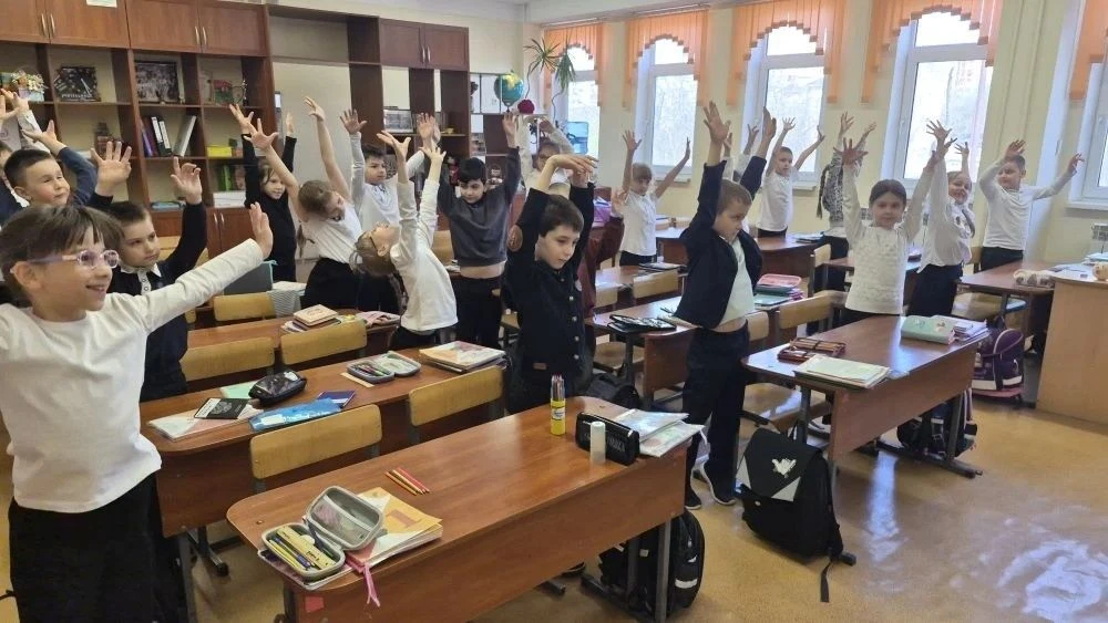 Сегодня в рамках Недели психологии педагоги-психологи Вакула Ольга Александровна и Хачатурова Эллада